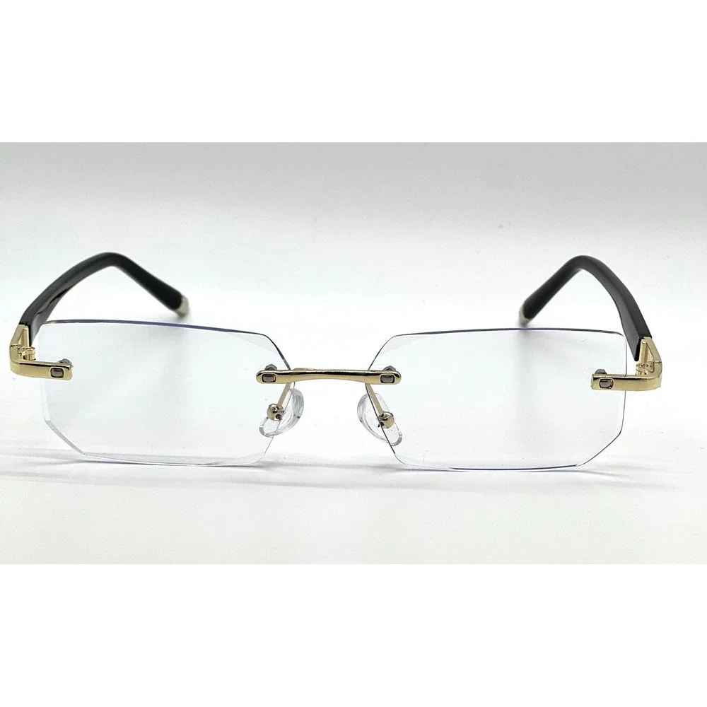 Gaming Blue Light Glasses Pro-Level Eye Protection Gamers Screen Gold Clear Lens